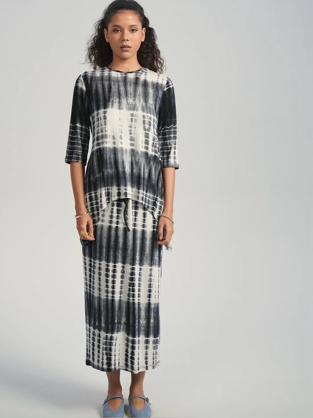 ALEEZA PARIS - Tie Dye Comfy Top and Skirt - 4X